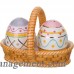 Transpac Easter Elegance Egg Basket 3-Piece Salt and Pepper Set TXV2377